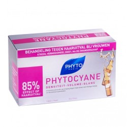 Rewitalizujące serum przeciw wypadaniu włosów u kobiet, PHYTOCYANE, 12 x 7,5ml