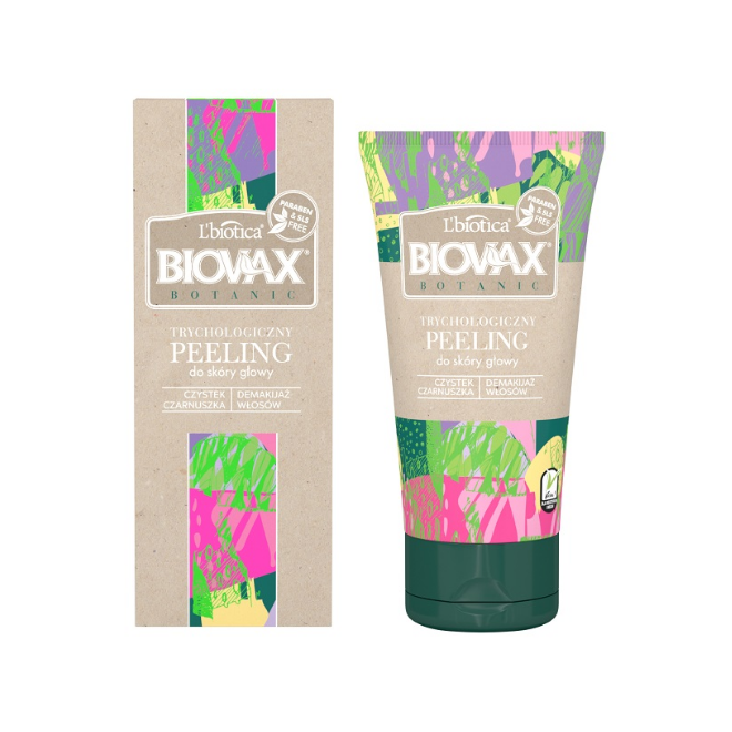 Peeling do skóry głowy, Biovax Botanic, L'biotica, 125ml
