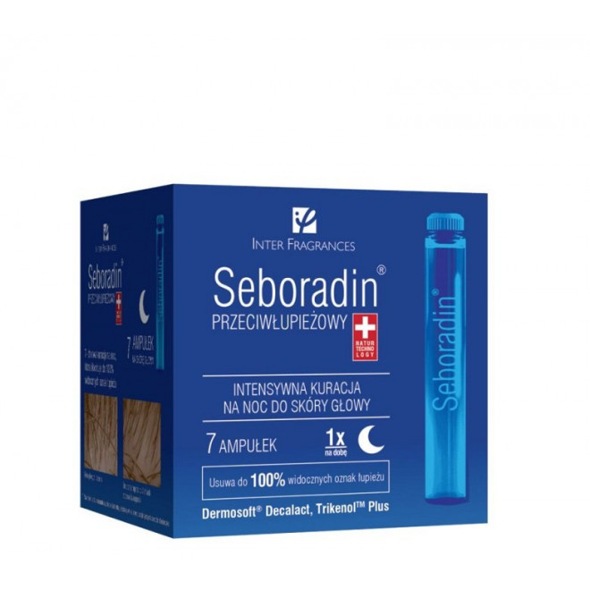 Ampułki przeciwłupieżowe Seboradin, 7x 5,5ml