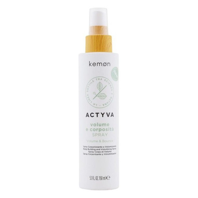 Spray nadający gęstość i puszystość włosom, Volume e Corposità Spray Kemon, 150ml