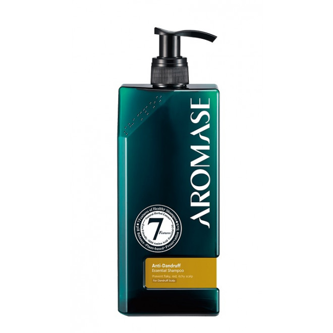SZAMPON PRZECIW SWĘDZENIU I PODRAŻNIENIOM, Anti-Dandruff And Dermatitis Essential Shampoo AROMASE, 400ml