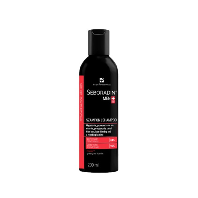 Seboradin szampon przeciw wypadaniu włosów, Men, 200ml