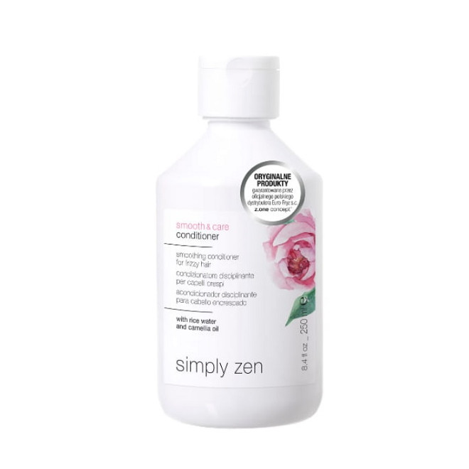 Wygładzająca odżywka do włosów, Smooth & Care Conditioner, Simply Zen, 250 ml