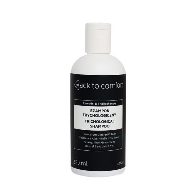 Trychologiczny szampon Pyretrin-D Trichotherapy, Back to Comfort, 250 ml