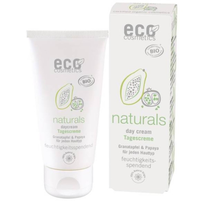 Ekologiczny krem nawilżający do twarzy na dzień, Eco Cosmetics, 50ml