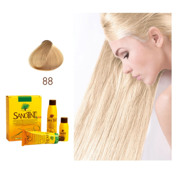 SANOTINT SENSITIVE Farba do włosów – 88 BARDZO JASNY PLATYNOWY BLOND