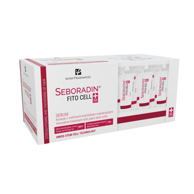 SEBORADIN Fito Cell Serum stymulujące wzrost włosów z komórkami macierzystymi 15 x 6g