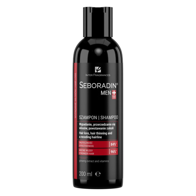 SEBORADIN Men Szampon przeciw wypadaniu włosów - 200ml