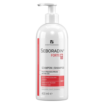 SEBORADIN Forte Szampon przeciw wypadaniu włosów - 400ml