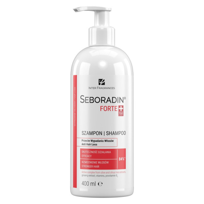 SEBORADIN Forte Szampon przeciw wypadaniu włosów - 400ml