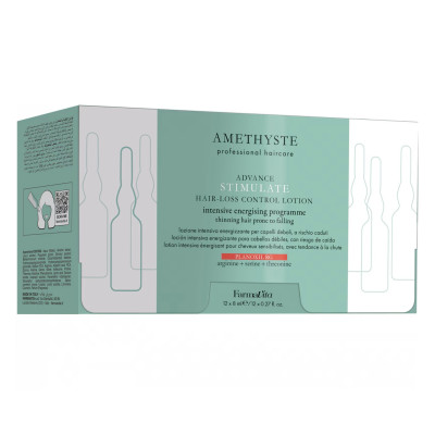 FARMAVITA Amethyste Stimulate Lotion intensywnie stymulujący wzrost włosów - 12 x 8ml