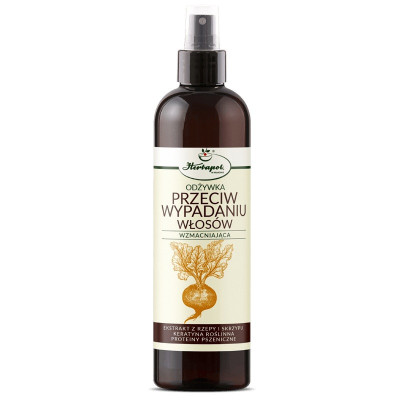 HERBAPOL Odżywka w sprayu przeciw wypadaniu włosów - 250ml