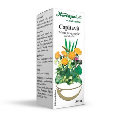 HERBAPOL Capitavit Balsam pielęgnacyjny do włosów - 100ml
