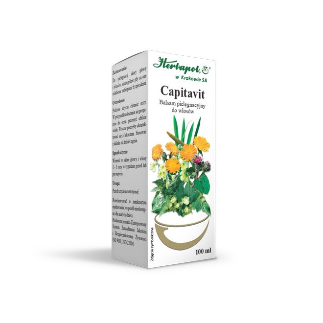 HERBAPOL Capitavit Balsam pielęgnacyjny do włosów - 100ml