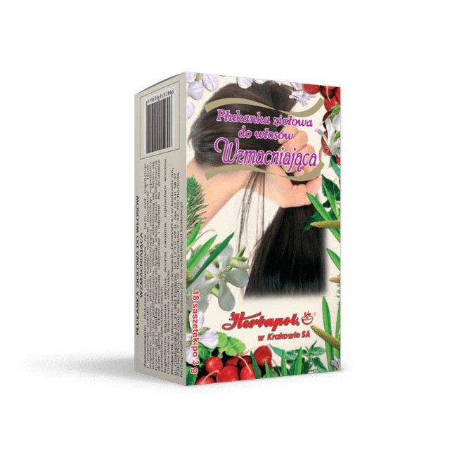 HERBAPOL Ziołowa płukanka wzmacniająca włosy - 18 saszetek
