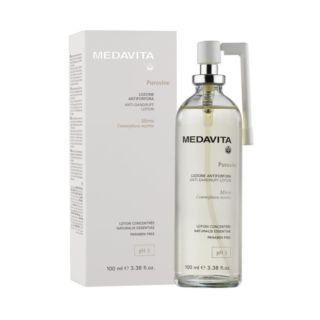 MEDAVITA Puroxine Anti-Dandruff Tonik lotion do włosów przeciwłupieżowy - 100ml