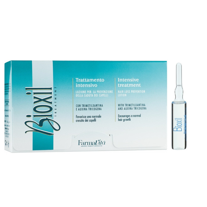 FARMAVITA Bioxil Lotion przeciw wypadaniu włosów - 12 x 8ml