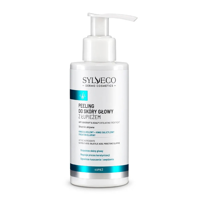 SYLVECO DERMO Peeling do skóry głowy z łupieżem - 145ml