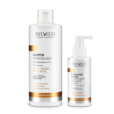 SYLVECO DERMO Szampon 300ml + Wcierka stymulująca wzrost włosów 145ml