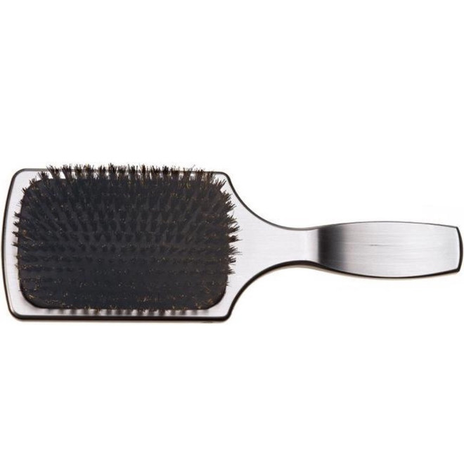 SIEBEL PADDLE Metalowa szczotka z naturalnym włosiem dzika