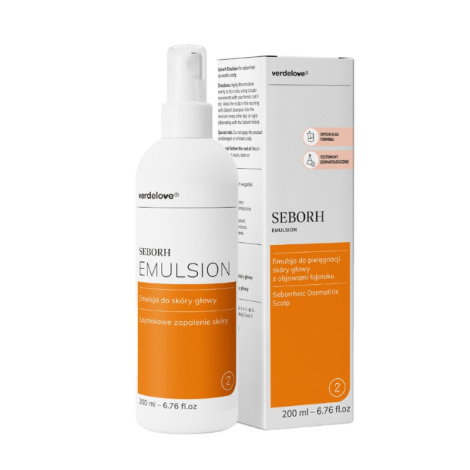 Seborh Emulsja do skóry głowy z objawami łojotoku - 200ml