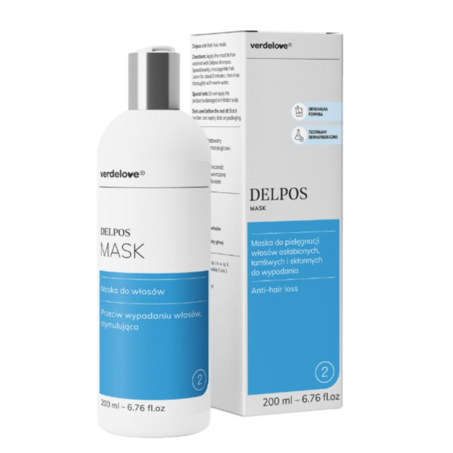Delpos Maska wzmacniająca włosy - 200ml
