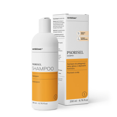 Psorisel Szampon do skóry głowy z objawami łuszczycy - 200ml