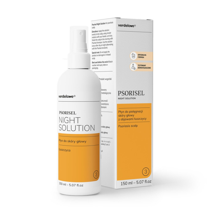 Psorisel Płyn do skóry głowy z objawami łuszczycy - 150ml