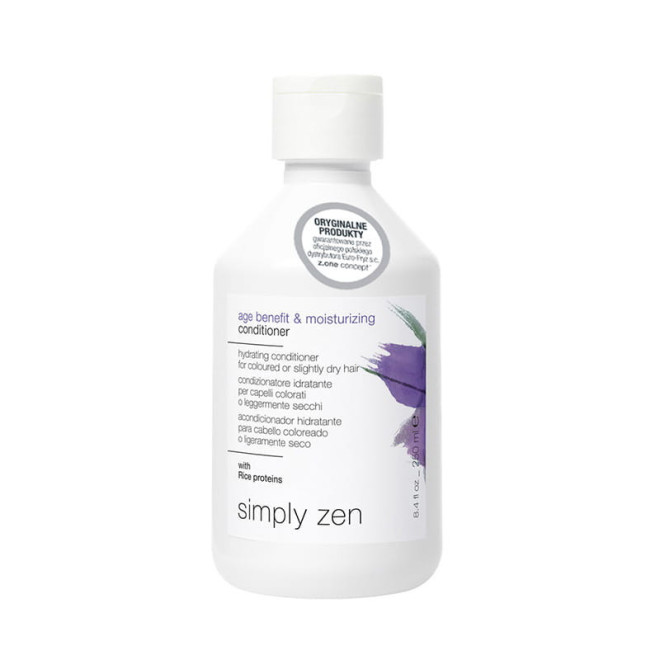 SIMPLY ZEN Age Benefit Moisturising Conditioner Odżywka do włosów farbowanych oraz suchych - 250ml