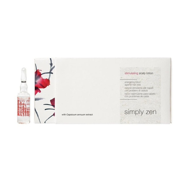 Simply Zen Stimulating energetyzujący lotion przeciw wypadaniu włosów 8 x 6ml