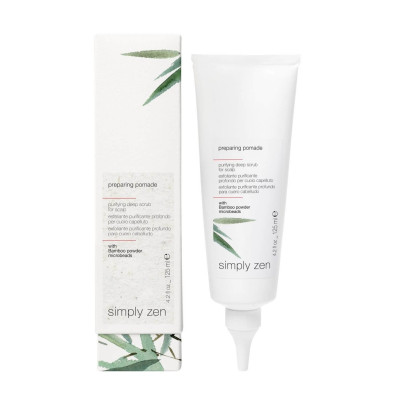 SIMPLY ZEN Preparing Pomade Głęboko oczyszczający peeling do skóry głowy - 125ml