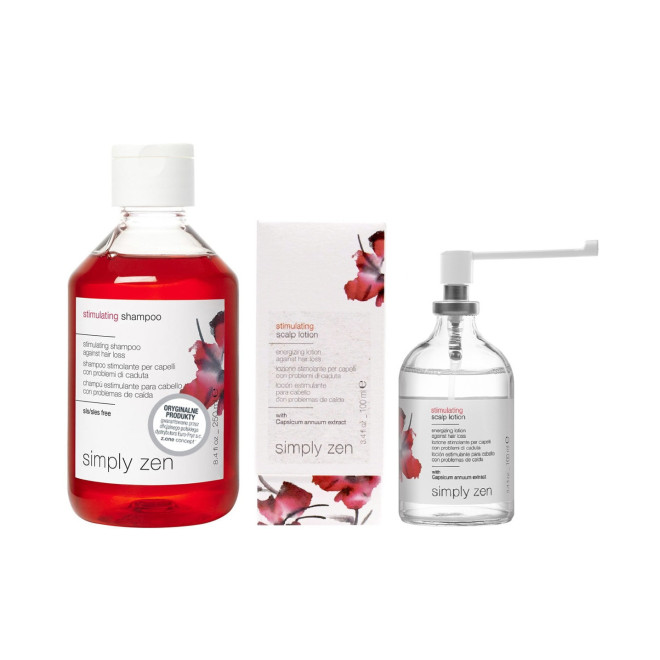 SIMPLY ZEN Stimulating Szampon + Wcierka na porost włosów