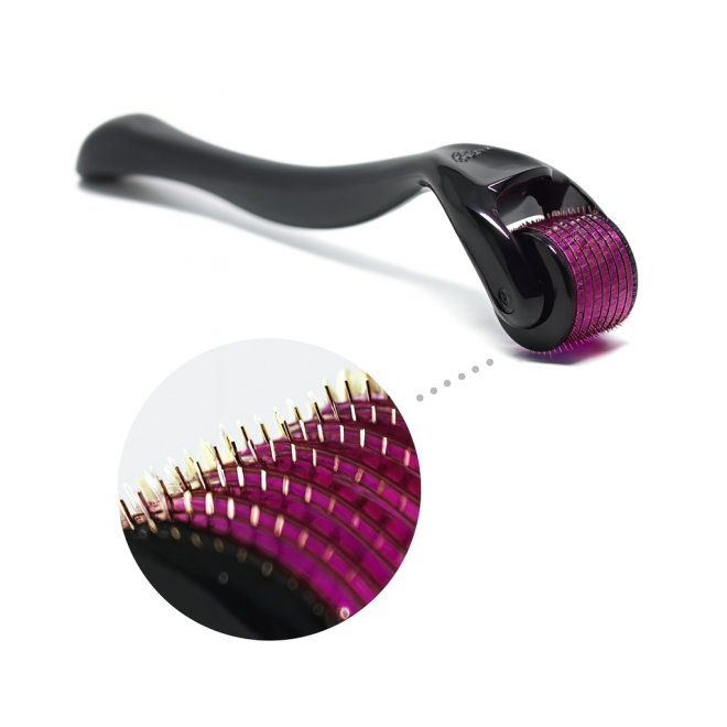 Derma roller do skóry głowy - igły 0,25 mm