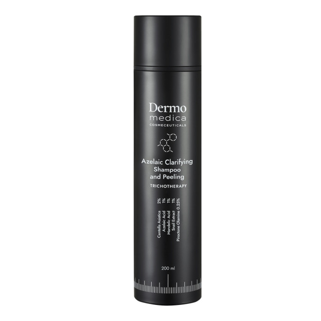 DERMOMEDICA Azelaic Clarifying Shampoo and Peeling Trychologiczny szampon i peeling oczyszczający - 200ml