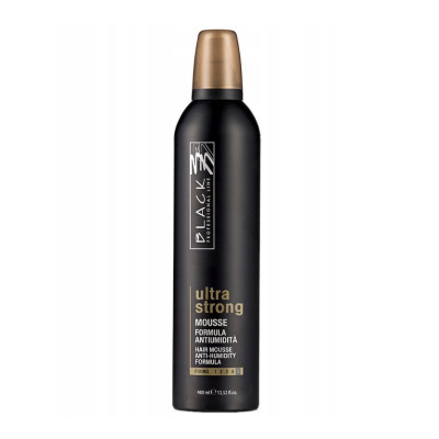 BLACK Ultra Strong Mousse Pianka z ceramidami do stylizacji włosów - 400ml