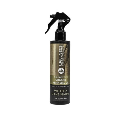 WELLNESS PREMIUM PRODUCTS Wellplex Maska regenerująca bez spłukiwania do włosów łamliwych - 250ml
