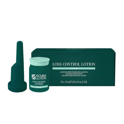 HAIR COMPANY Double Action Lotion w ampułkach przeciwko wypadaniu włosów - 10x10 ml
