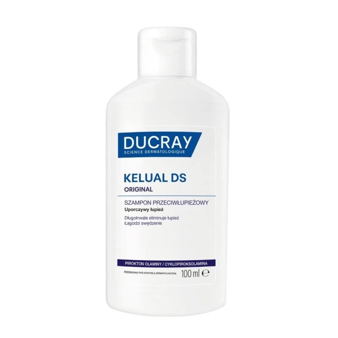 DUCRAY Kelual DS Szampon do postępowania w ciężkich stanach łupieżowych - 100ml