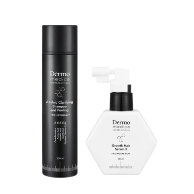 Innowacyjny zestaw kosmetyków na Łojotokowe zapalenie skóry głowy