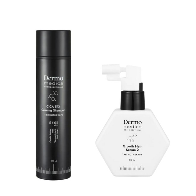 DERMOMEDICA Zestaw nawilżający skórę głowy i hamujący wypadanie włosów