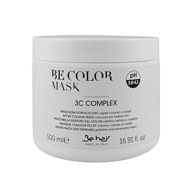 BE HAIR Be Color Odżywcza maska z kawiorem, keratyną i kolagenem - 500 ml