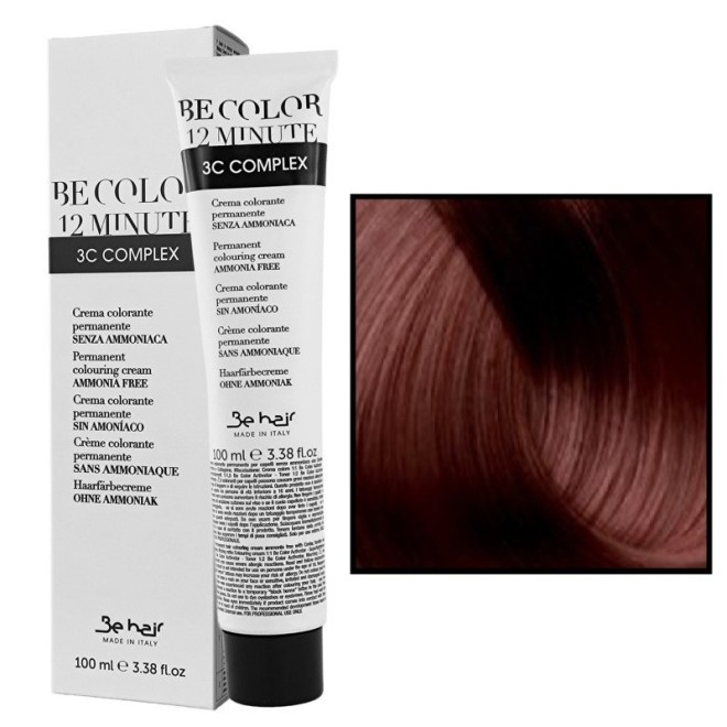 BE HAIR Be Color Farba do włosów bez amoniaku - MAHONIOWY KASZTAN