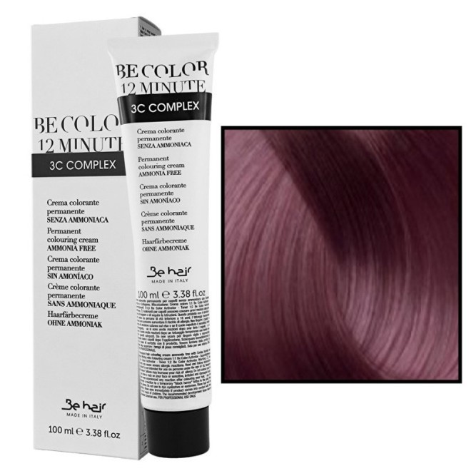 BE HAIR Be Color Farba do włosów bez amoniaku - 5.6 KASZTANOWO CZERWONY