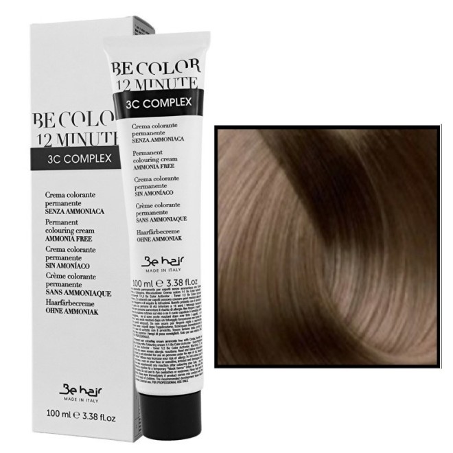 BE HAIR Be Color Farba do włosów bez amoniaku - 6.0 CIEMNY BLOND