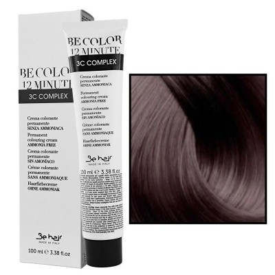 BE HAIR Be Color Farba do włosów bez amoniaku - 6.1 CIEMNY BLOND POPIELATY