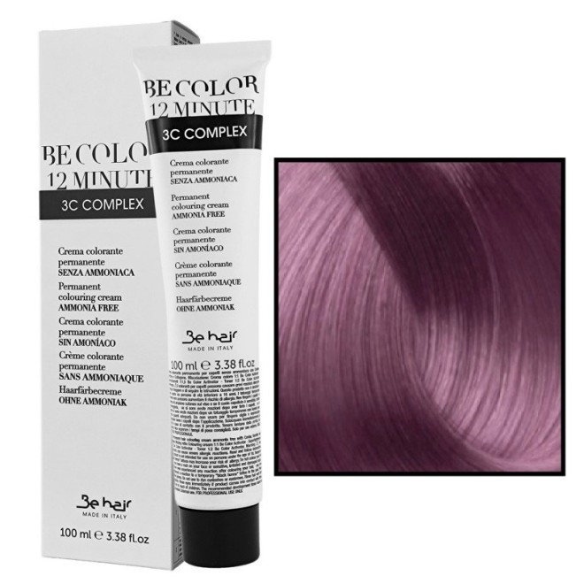 BE HAIR Be Color Farba do włosów bez amoniaku - 6.2 CIEMNY FIOLETOWY KASZTAN