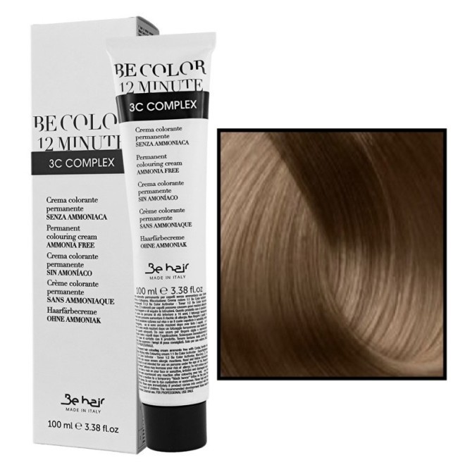 BE HAIR Be Color Farba do włosów bez amoniaku - 6.3 ZŁOTY CIEMNY KASZTAN