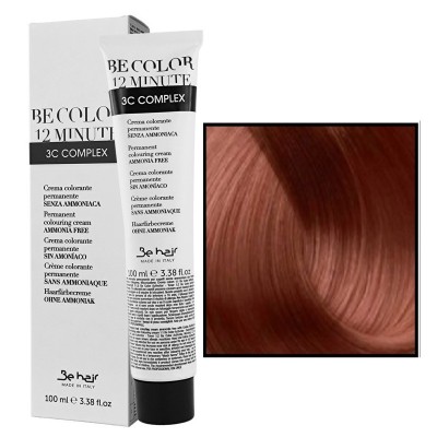BE HAIR Be Color Farba do włosów bez amoniaku - 6.4 MIEDZIANY CIEMNY BLOND