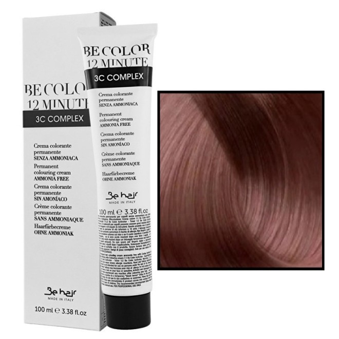 BE HAIR Be Color Farba do włosów bez amoniaku - 6.5 CIEMNY MAHONIOWY BLOND