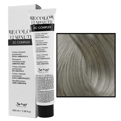 BE HAIR Be Color Farba do włosów bez amoniaku - 8.1 JASNY BLOND POPIELATY